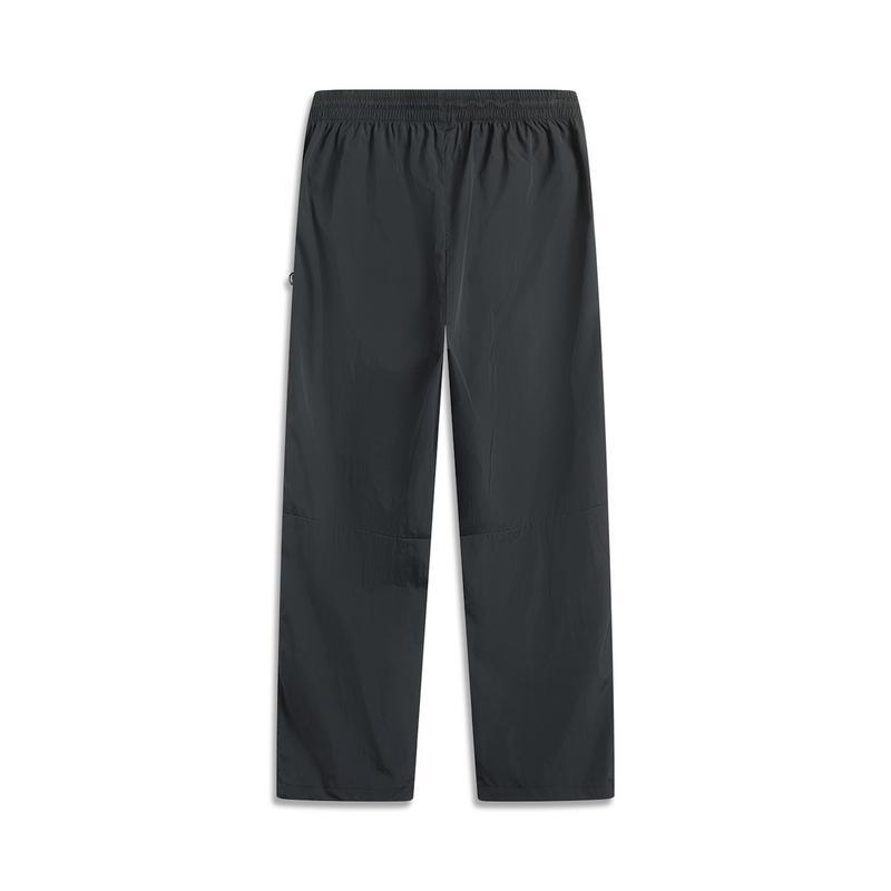 Li Ning Anti-Five Series Comfortable Simple Versatile Casual Pants Men Bottoms Black AYKV377-2