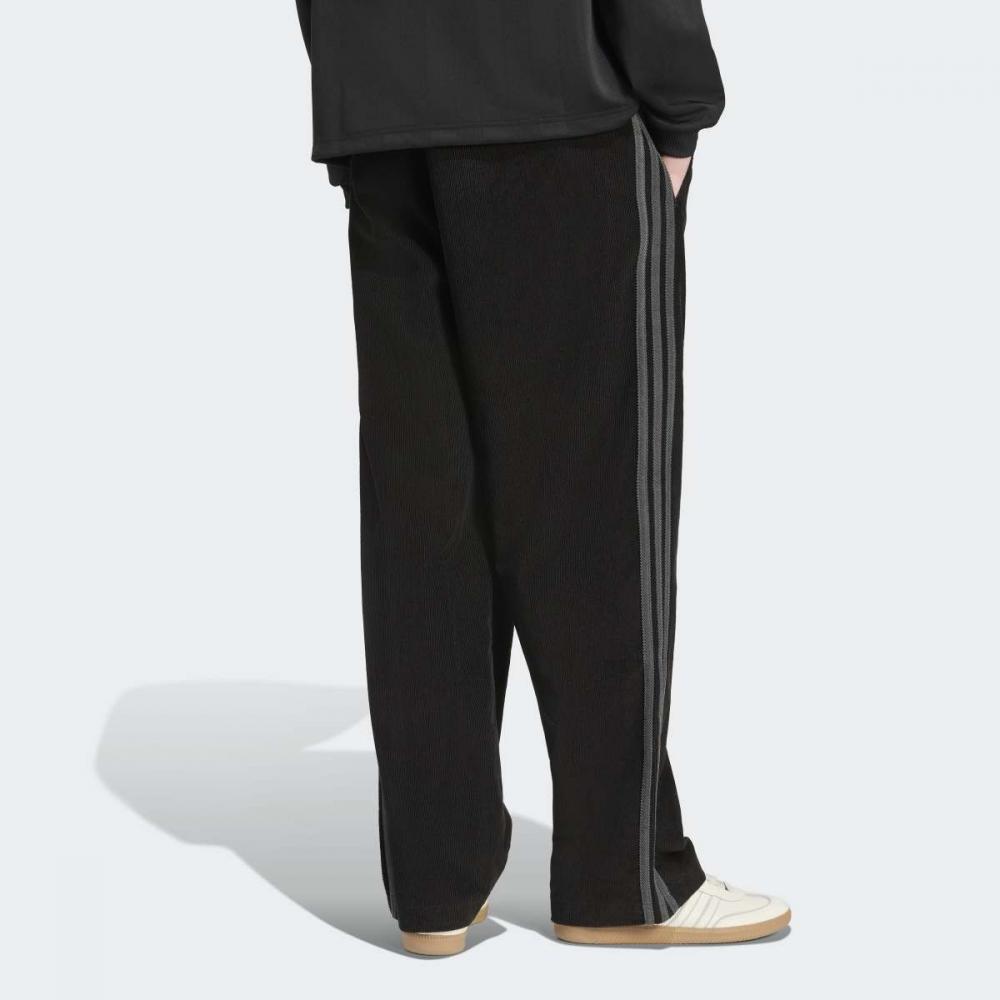 Adidas Unisex Corduroy Pants Regular Fit Black  Jx3107 