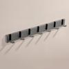 Folding Wall-Mounted 7-Hook Rack