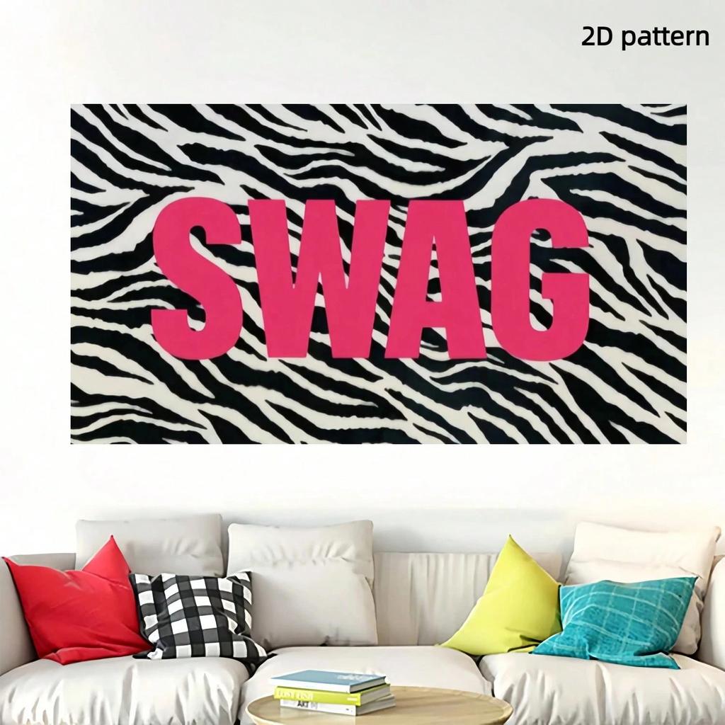 Polka Dot Swag Printed Tapestry 1 Pctapestry, Lightweight And Durable, Perfect For Living Room, Bedroom, Office Decoratio