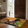 CChainsaw Man Floor Mat Soft Flannel Absorbent Mat Non-Slip Rug Home Bedroom Bathroom