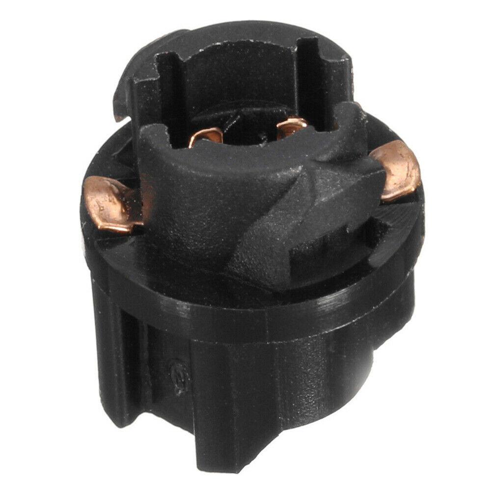 Brand New High Quality Bulb Holders Light Holder 10pcs T5 Black Car Dashboard For T5 Interior Light Instrument