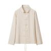 European and American Style, New Women's Clothing, Foreign Style, Fashionable, Versatile, Fashionable, National Style Cotton and Linen Suit