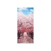 Next.design Noren Noren 180cm Length Spring Cherry Blossom Row Flowers Long Length Decoration Decoration Stylish Japanese Modern Scandinavian Long