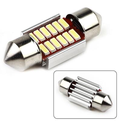Accessories Car Lights Parts Decor 2W 180LM Replacement Auto 36MM Bulb 6500