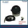 ELING 85mm GPS Speedometer Digital LCD Display Odometer Course 8 Colors Backlight for Auto Marine Boat with Antenna 12V 24V