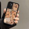 Phone Case for Samsung Galaxy A17 A16 A15 A14 A13 Funny Capybara Cartoon Cute A56 A36 A26 A55 A35 A25 A54 A34 A24 A53 A33 A23 A0