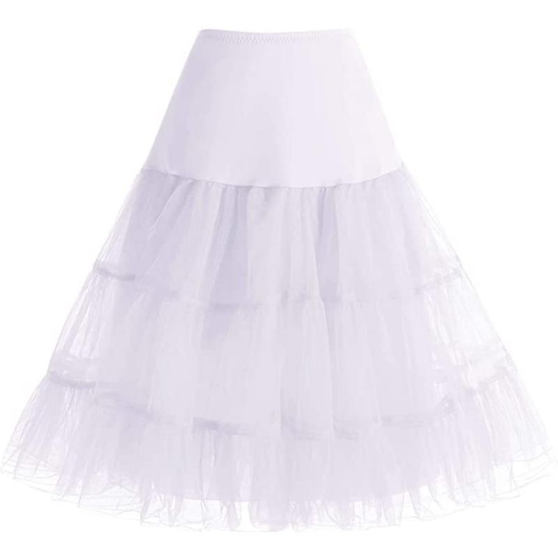 Vintage Boneless Wedding Dress Mesh Skirt Colorful Underskirt Tutu Skirt Wedding Stage Performance Skirt Theme Dress