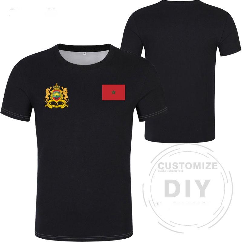 Morocco Flag National Emblem Tshirts 3D Print T-Shirt Summer T Shirt Fashion Kids Casual Boy Girl Unisex Round Neck Tees TShirt