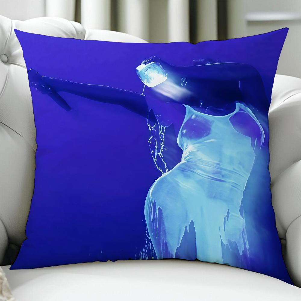 

SSza Lana SOS Singer cushion cover Birthday Anniversary Gifts Double Sided Printed Zipper Cushion Cover Soft Skin Bedding 30x30cm