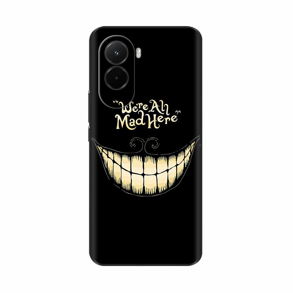 Phone Case For Xiaomi Poco M7 4G Case Soft Silicone TPU Back Cover For Poco M7 Pro 5G Case Ultra Thin Flower Skull Painted Cases