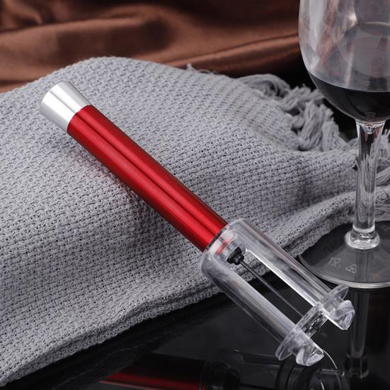 4Stk/Set Flaschenöffner 4-in-1 Luftpumpe Drucköffner Folienschneider Aufblasbarer Ausgießer Vakuumverschluss Weinzubehör