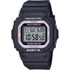 Casio Baby-G Solar Radio-Controlled Watch BGD-5650-1BJF Women's Black