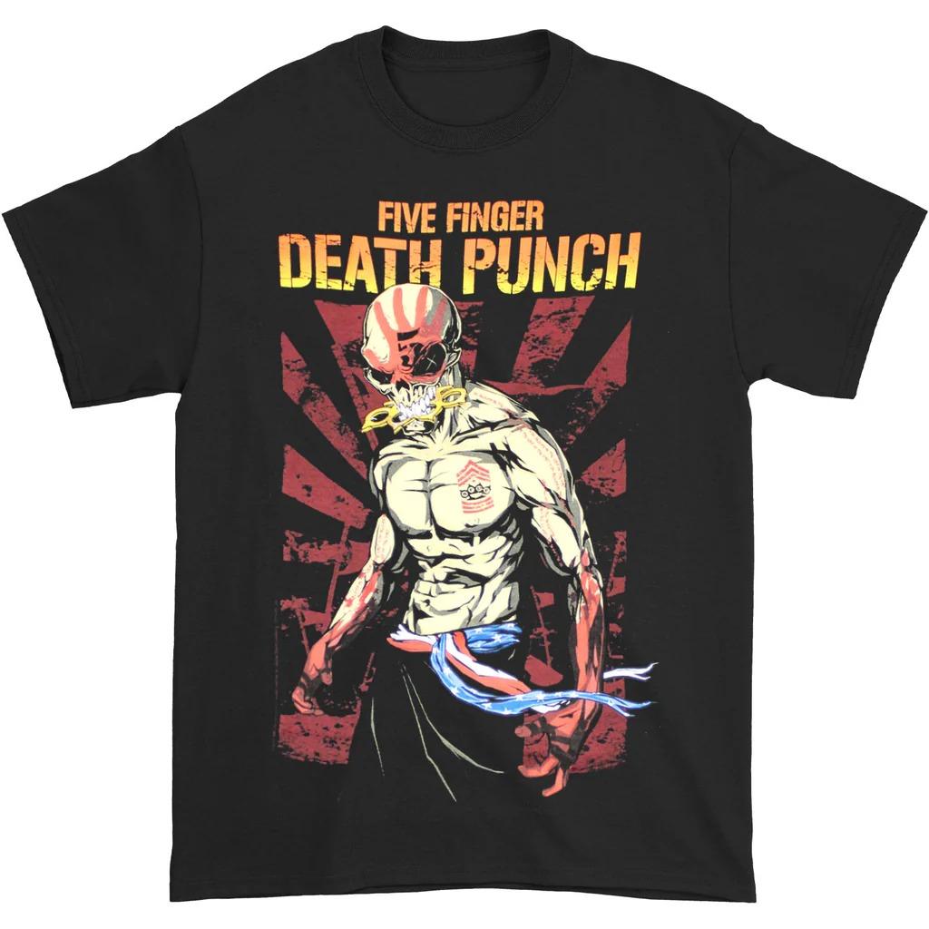 Five Finger Death Punch Patriotic T-shirt High-end Luxury Is for Both Men and Women Top Y2k 2026 Summer Hot Sale