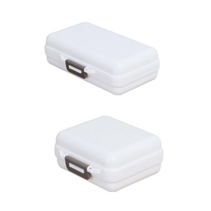 Multi Pocket Medicine Organizer 7-Day Pills Case Holder Container Storage Box for Supplements and Medications Organiser