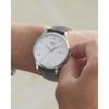 Tissot Tradition Quartz Watch, Silver Dial, Leather Strap, Men's, T0636101603700