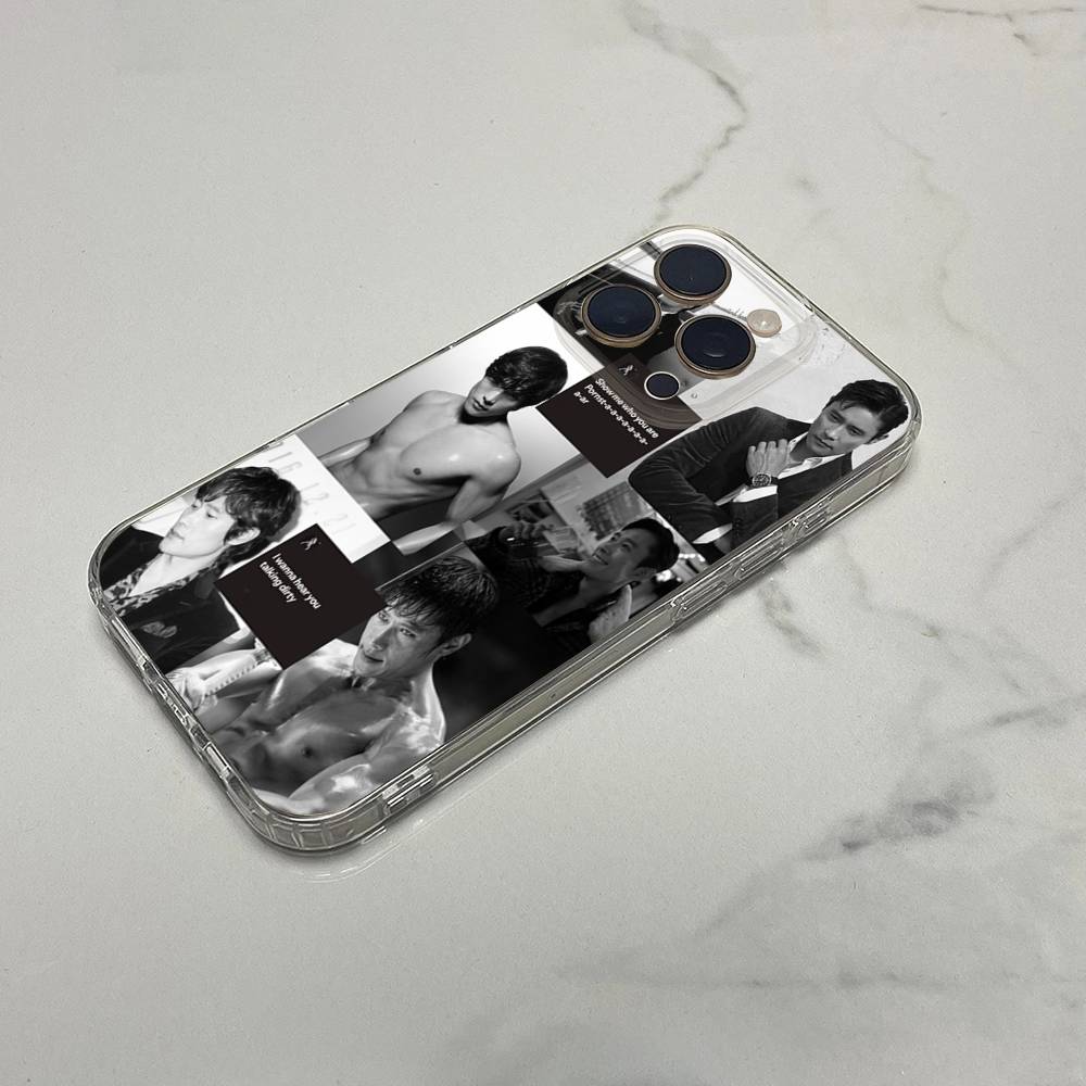 Actor Lee B-Byung H-Hun Phone Case For iPhone 16,15,14,13,12,11 Plus,Pro,Max,XR,XS,Plus,E,SE4,Mini Transparent Cover
