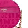 Moschino Gold Logo Letter Zipper Closure Small Round Shoulder Crossbody Bag Women Bags Pink AEF2326M74158268
