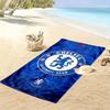 1pz Asciugamano da Spiaggia Chelsea FC, Morbido Asciugamano da Spiaggia Adatto per Spiaggia, Nuoto, Campeggio all'Aperto e Viaggi