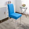 Barva Stretch Spandex Potahy na židle do jídelny Potah na židle Obývací pokoj Domácí párty Svatební dekorace Potah na židle