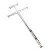 Soil Sampler Kit, Stainless Steel T-Type Soil Sampler with Sample Bag, for Agriculture, Soil Sampling, and Plant Care, 42x19.8x2cm