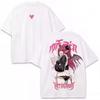 2026 Hot Sale Summer Marin Kitagawa Print Japanese Cotton T-Shirt Hip Hop Streetwear Top Y2K Gothic Cotton Oversized T-shirts 3