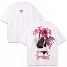2026 Hot Sale Summer Marin Kitagawa Print Japanese Cotton T-Shirt Hip Hop Streetwear Top Y2K Gothic Cotton Oversized T-shirts 3
