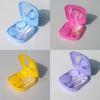 Contact Lens Holder Mini Travel Kits Easy Carry Tweezer Container Korean Storage Case Box Mirror