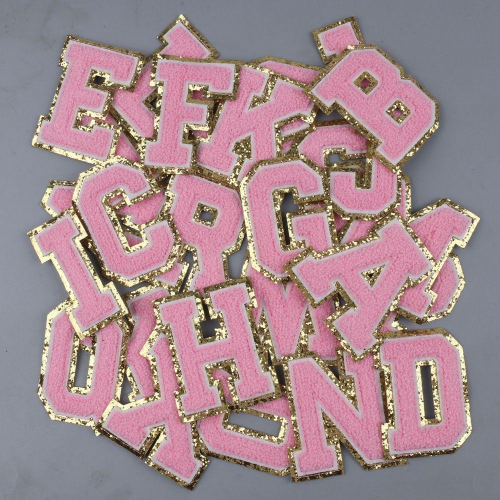 Clothing English Alphabet Clothing Badges Patches Applique Accessories Clothes Embroidery Appliques