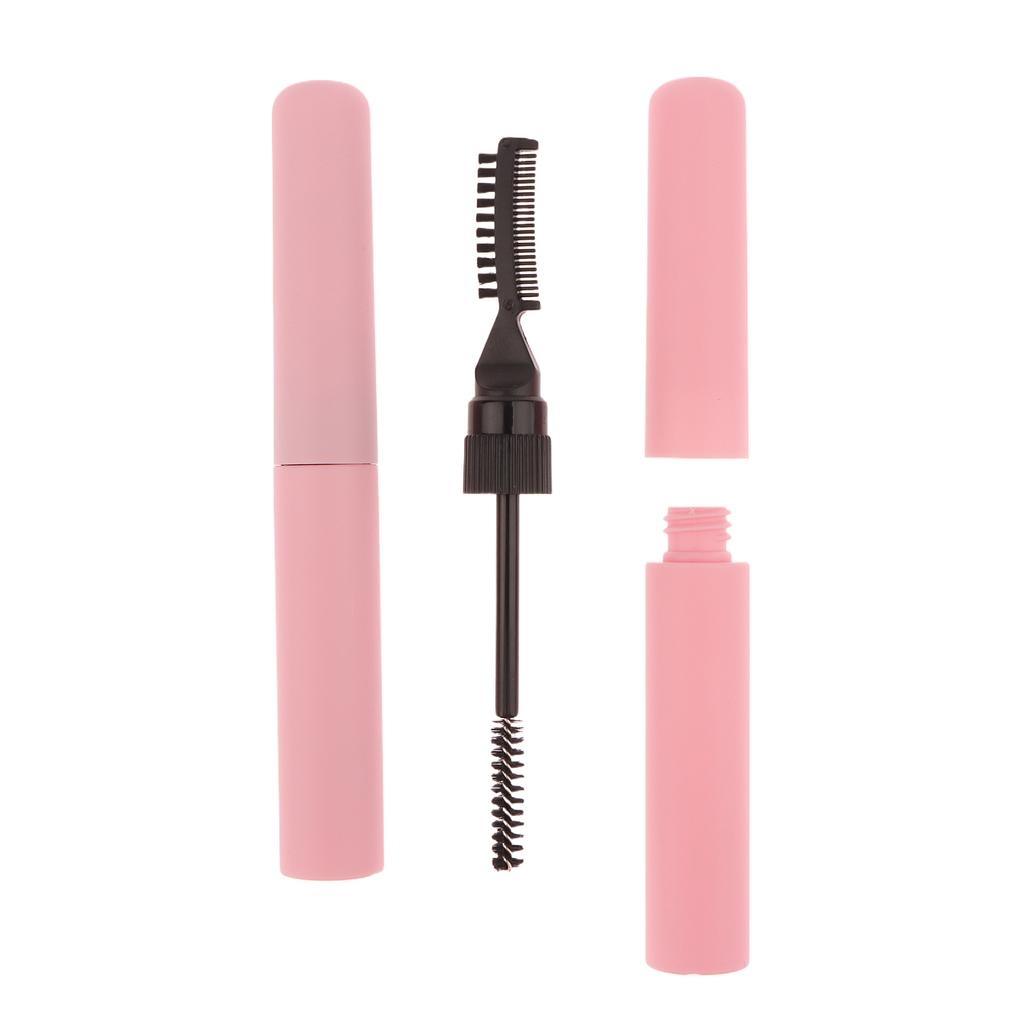 10Ml Dual Brush Head Empty Mascara Tube Diy Refillable Eyebrow Gel Bottle Eyelash Elongation Cosmetics Containers Packaging
