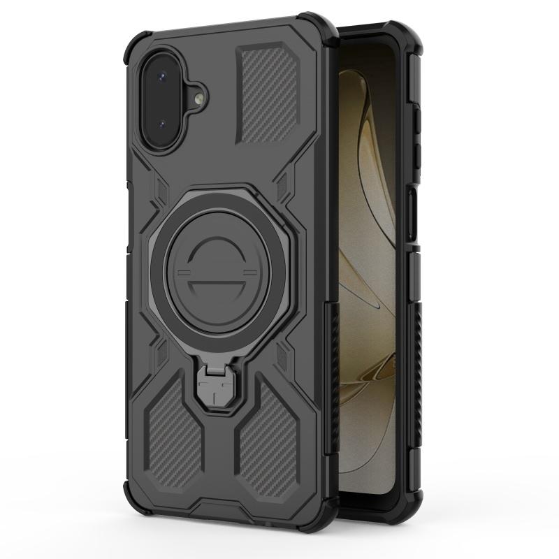 Etui Pokrowiec na Samsung A07 Samsung Galaxy A07 Capas Bumper na Telefon Odporny na Wstrząsy Atrakcja Adsorpcja Uchwyt Pierścieniowy Fundas Samsung A07