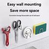 Stainless Steel Rack & Holder for Cutting Board, Pot Cover, Sponge, Draining, Multifunctional Punch-Free Storage Shelf