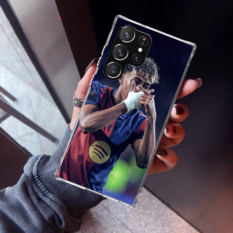 L-Lamine Y-Yamal 19 Phone Case For Samsung Galaxy S26 S25 Edge S24 S23 Ultra S22 Plus S21 S20 FE Soft TPU Back Cover Funda Galax