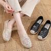 Fashion New In Hollow Sequins Women's Shoes Trends 2025 High Quality Casual 39 Aesthetic Offers Comfortable and Elegant Ladies Footwear