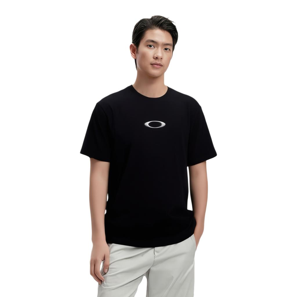 Oakley T-Shirts Unisex Black Crew Neck Moderate FOA405444-02E-