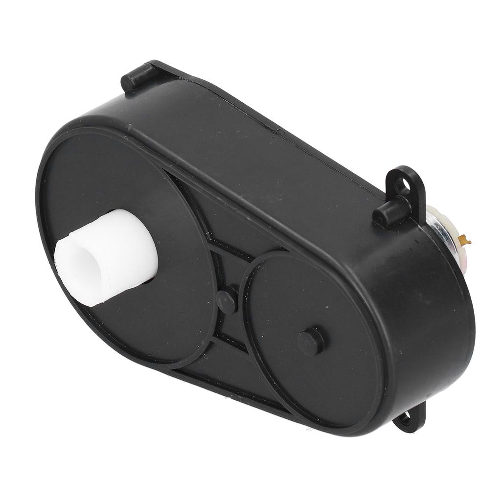 12V RS380 Motor Gear Box Electric Car Remote Control Steering Gearbox Replacement 6600RPMType A