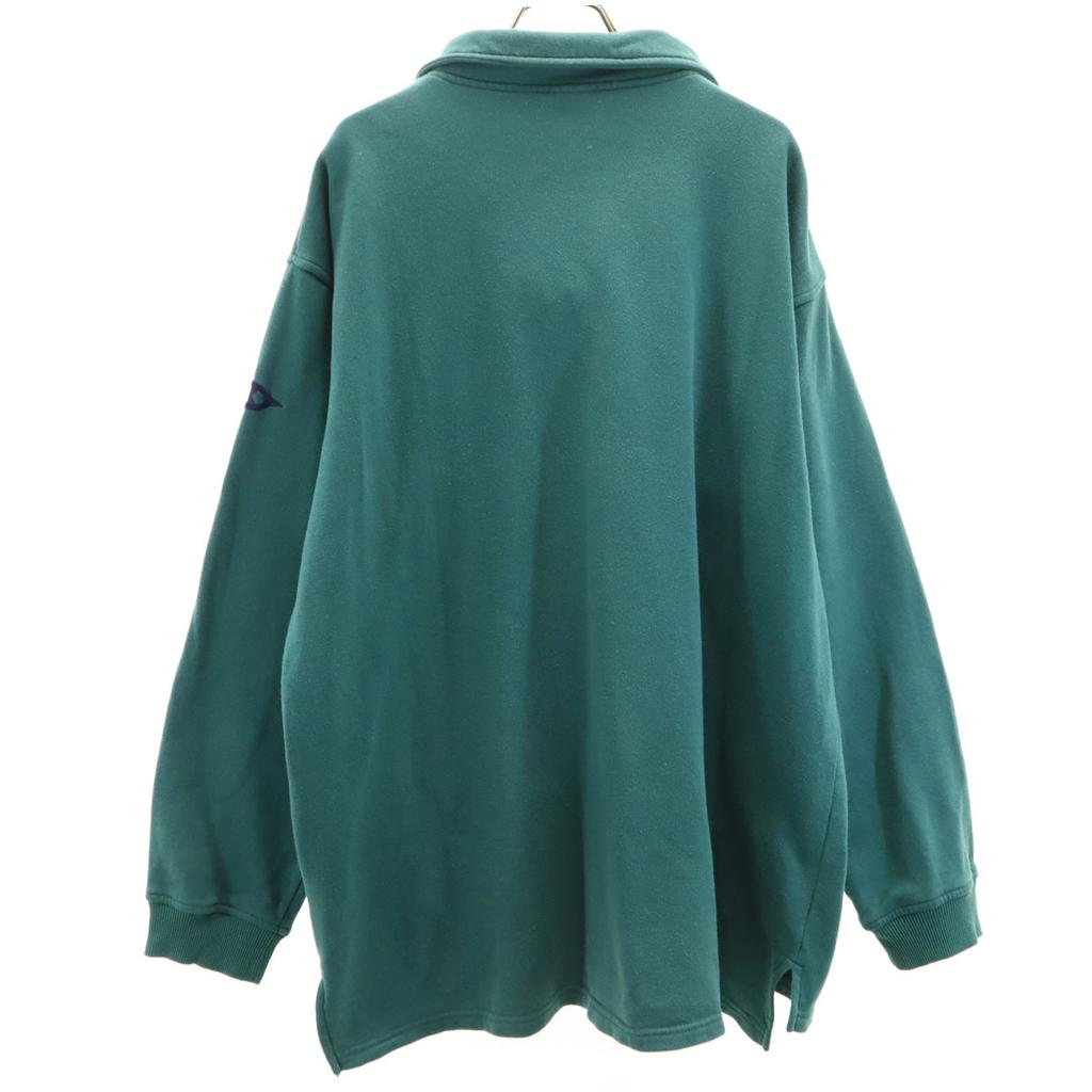 KILLER LOOP 90s 00s Old Long sleeve Half zip sweat M green Men's Used