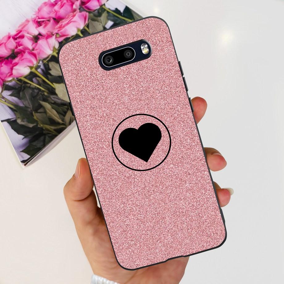 For LG G8X ThinQ Case Camera Protection Soft Clear Back Cover For LG V50S Thinq LGV50 ThinQ Phone Bumper Marble Skull Pattern