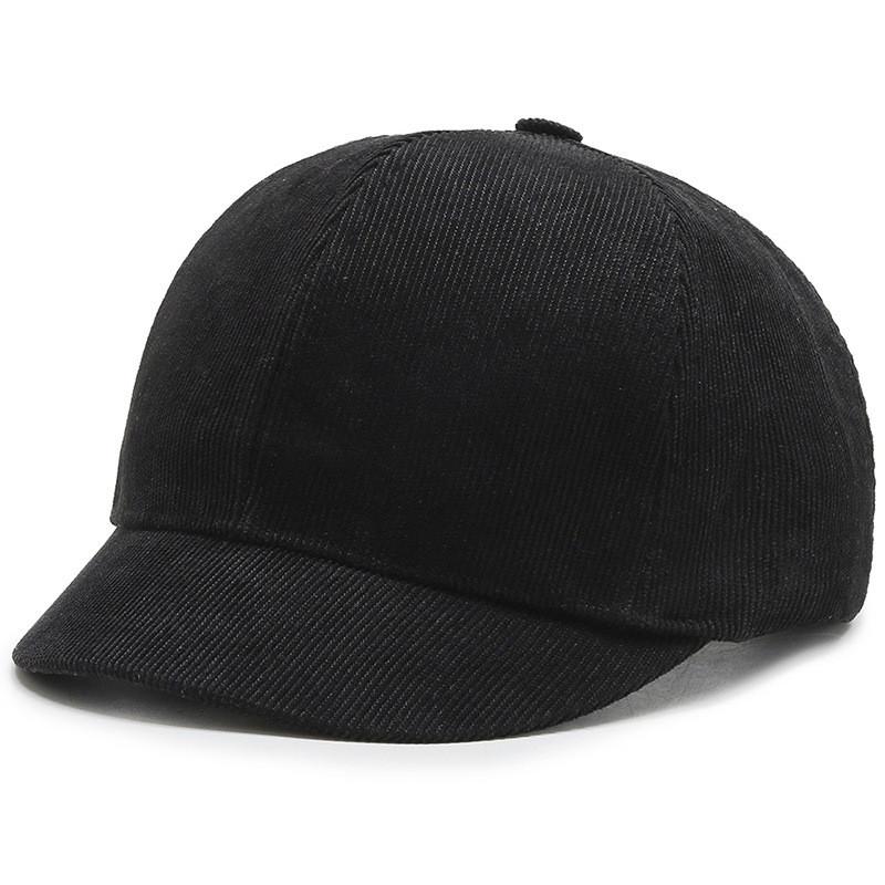 Polyester Baseball Cap With Short Brim For Casual Outdoor Wear