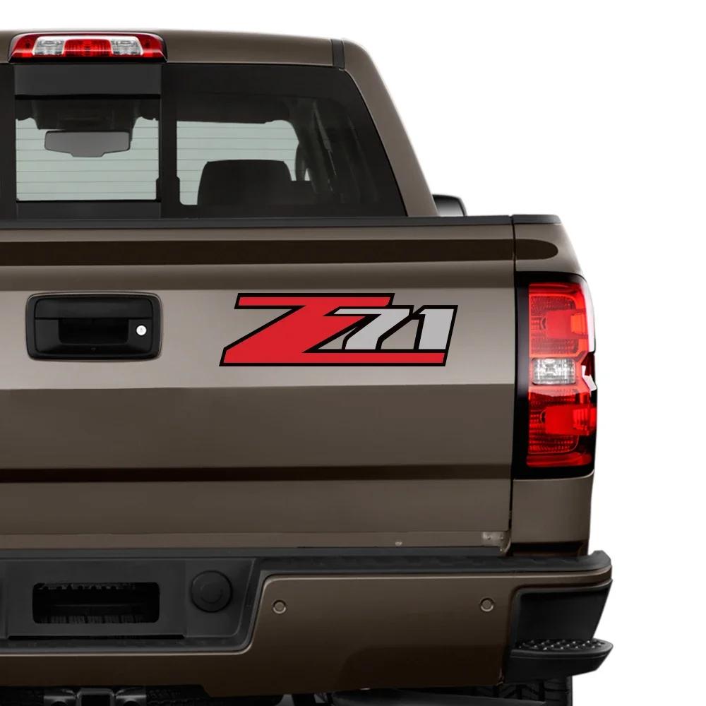Pickup Body Side Decor Sticker Car Tailgate Bed Side Vinyl Decal Auto Accessories For Chevrolet Silverado Colorado 1500 2500 Z71