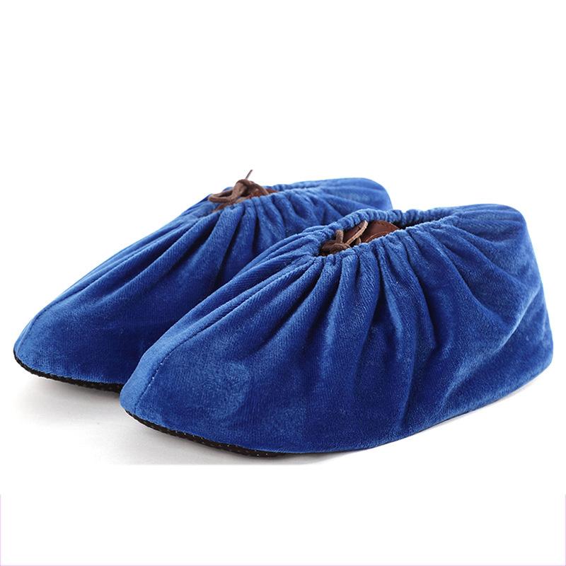 

Многоразовые бахилы нескользящие для мужчин и женщин, моющиеся, сохраняющие пол, чистящие ковры, бытовые, для дома и улицы, защитный чехол для обуви