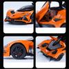 1/32 Apollo Project EVO Alloy Sports Car Model Diecast Metal Super Racing Car Vehicle Model Simulation Sound Light Kids Toy Gift