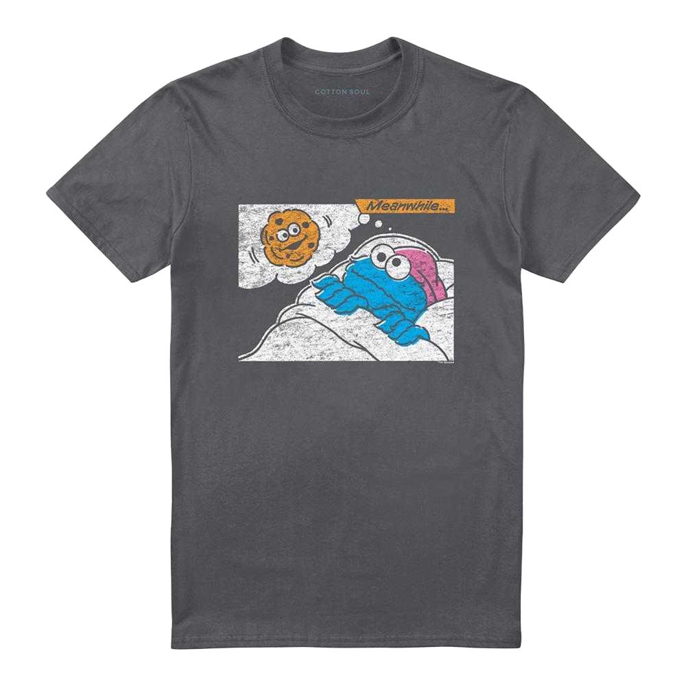 Sesame Street Unisex Adult Meanwhile T-Shirt