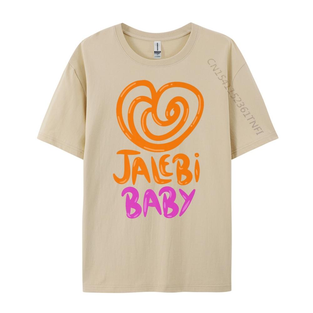 Desi Graphic For Bollywood Lovers Jalebi Baby Graphic Tee Cotton T Shirts Luxury