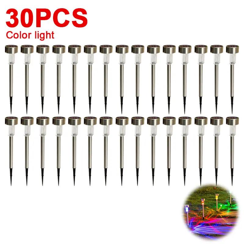 Solar Outdoor Lights Lampa ogrodowa Zasilany energią słoneczną Wodoodporna ścieżka krajobrazowa Outdoor na podwórko Trawnik Patio Dekoracyjne