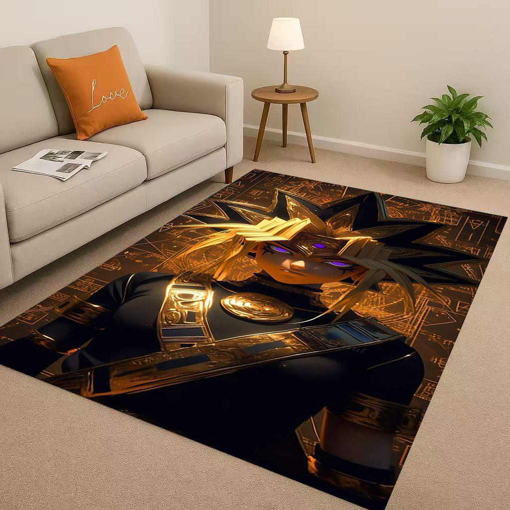 Slifer The Sky Dragon Yu-Gi-Oh MONSTER Cartoon Living Room Non-Slip Area Rug Carpet for Bedroom Sofa,Easy Clean Home Doormat