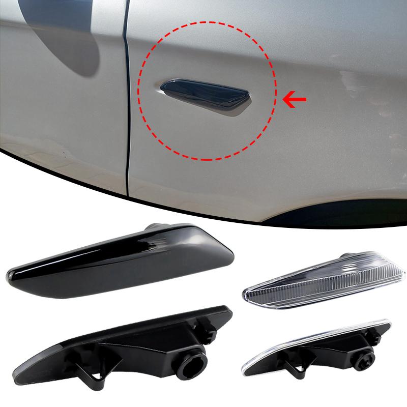 2Pc Turn Sign Side Marker Light Cover Housing Shell For Alfa Romeo 147 156 Fiat Egea Tipo Lancia Delta Ypsilon 3 Car Accessories