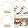Metal Floral Wreath Base For Wedding Diy Decor And Event Planning