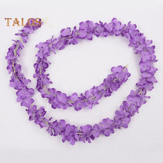 Künstliche Blume, lichtecht, Hochzeitsdekor, feine Verarbeitung, schöne Simulationsrebe, künstliche Hortensien, Festival-Zubehör