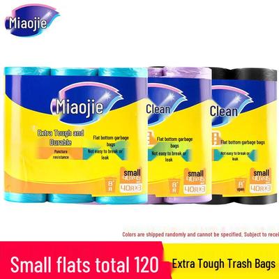 Miaojie Disposable Small Flat-Bottom Kitchen Trash Bags